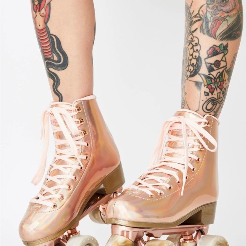 Impala Rose Gold Roller Skates